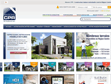 Tablet Screenshot of maisons-cpr.com